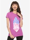 Steven Universe Lion Pink Diamond Warp Girls T-Shirt, MULTI, hi-res