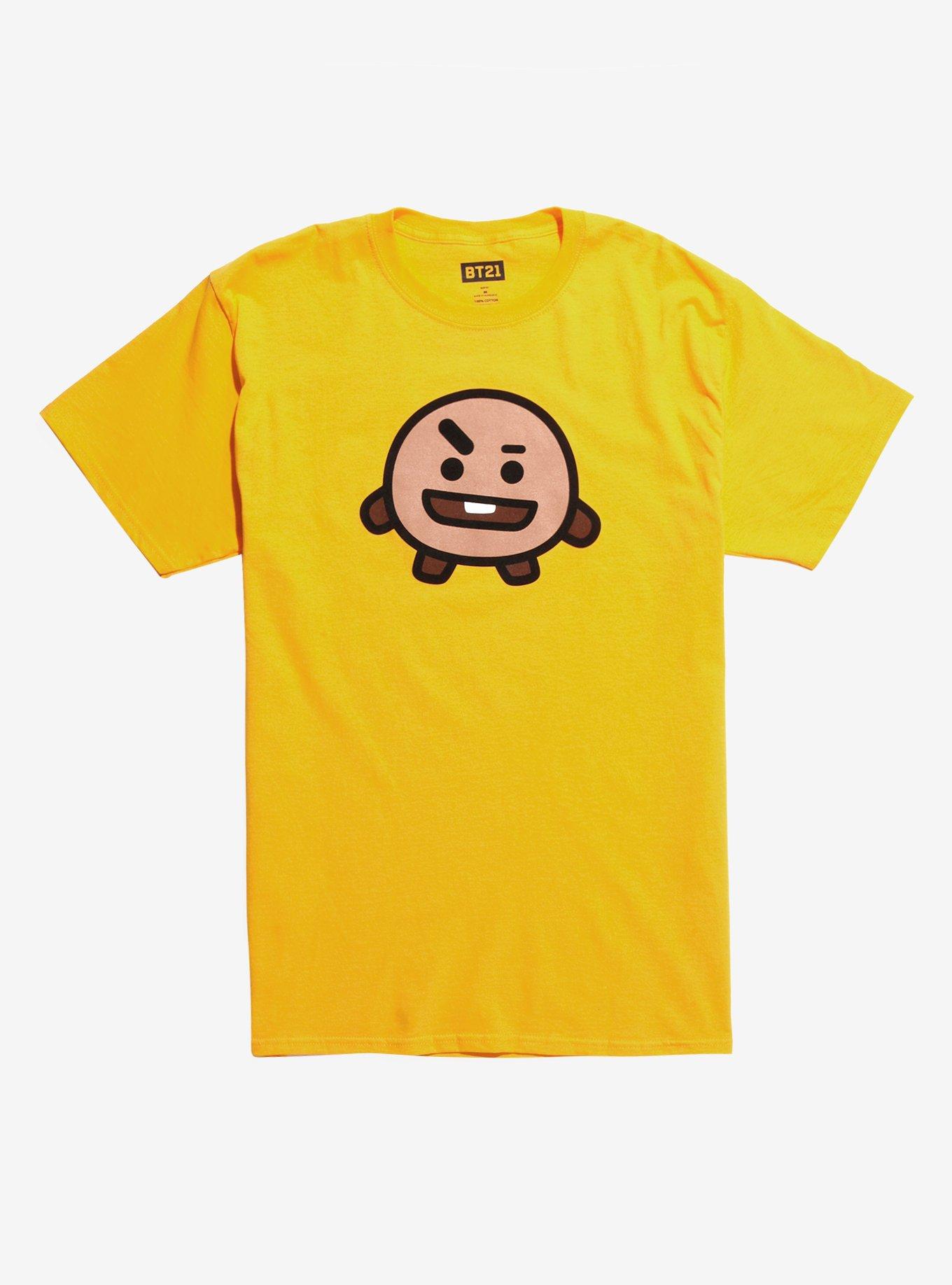 BT21 Shooky T-Shirt, LIGHT ORANGE, hi-res