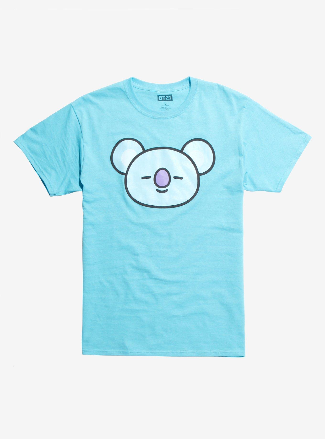 BT21 Koya T-Shirt, SKY BLUE, hi-res