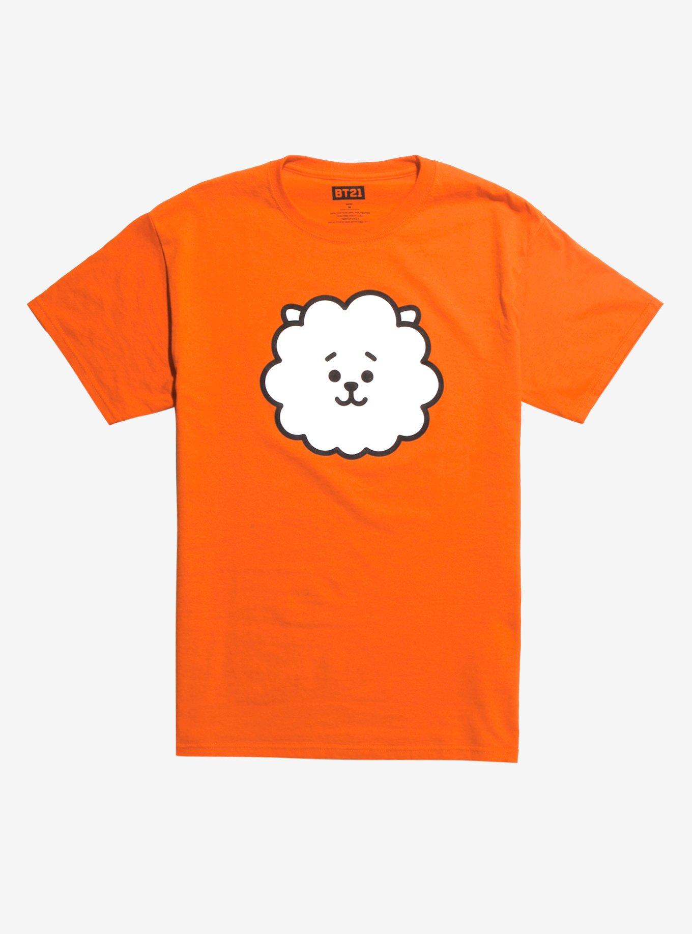 BT21 RJ T-Shirt, ORANGE, hi-res