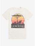 Disney The Lion King Sunset Logo T-Shirt, VANILLA ICE, hi-res