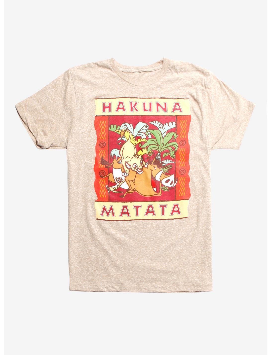 Disney The Lion King Hakuna Matata T-Shirt, CREAM, hi-res