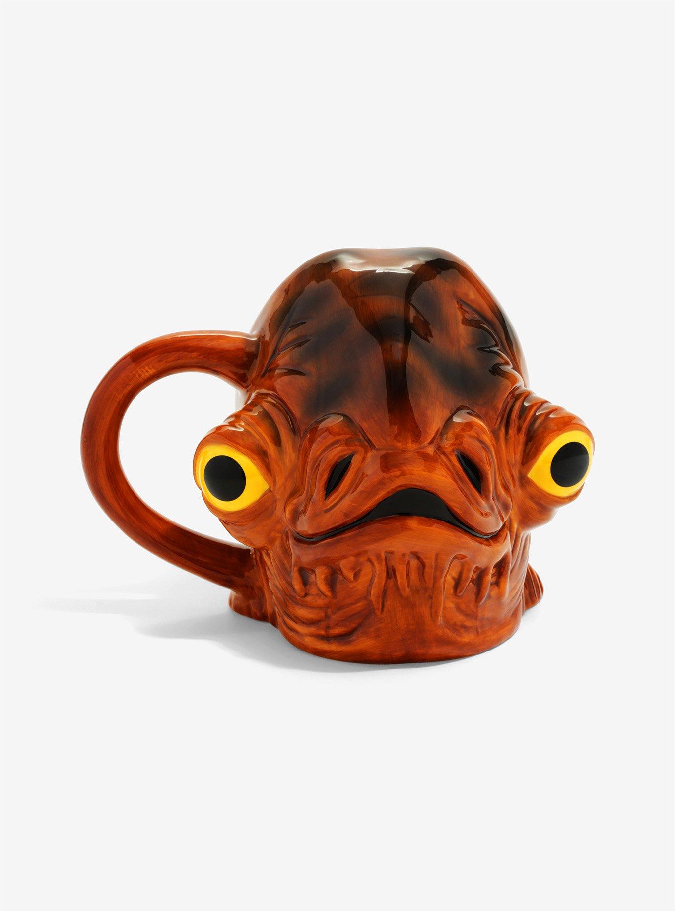 Star Wars Admiral Ackbar Figural Mug, , hi-res