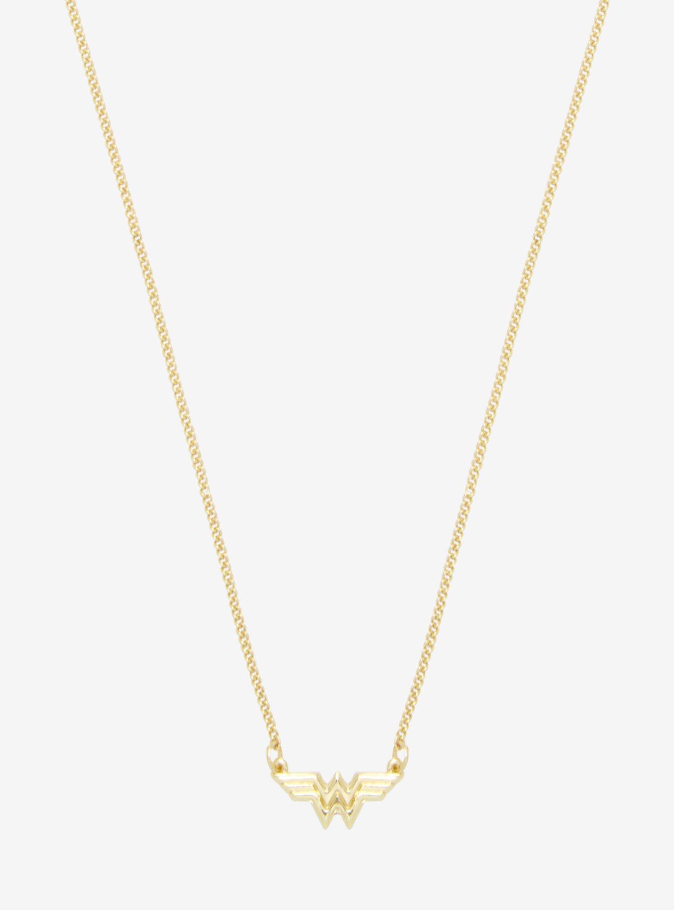 DC Wonder Woman #IAMWONDERWOMAN Dainty Charm Necklace, , hi-res