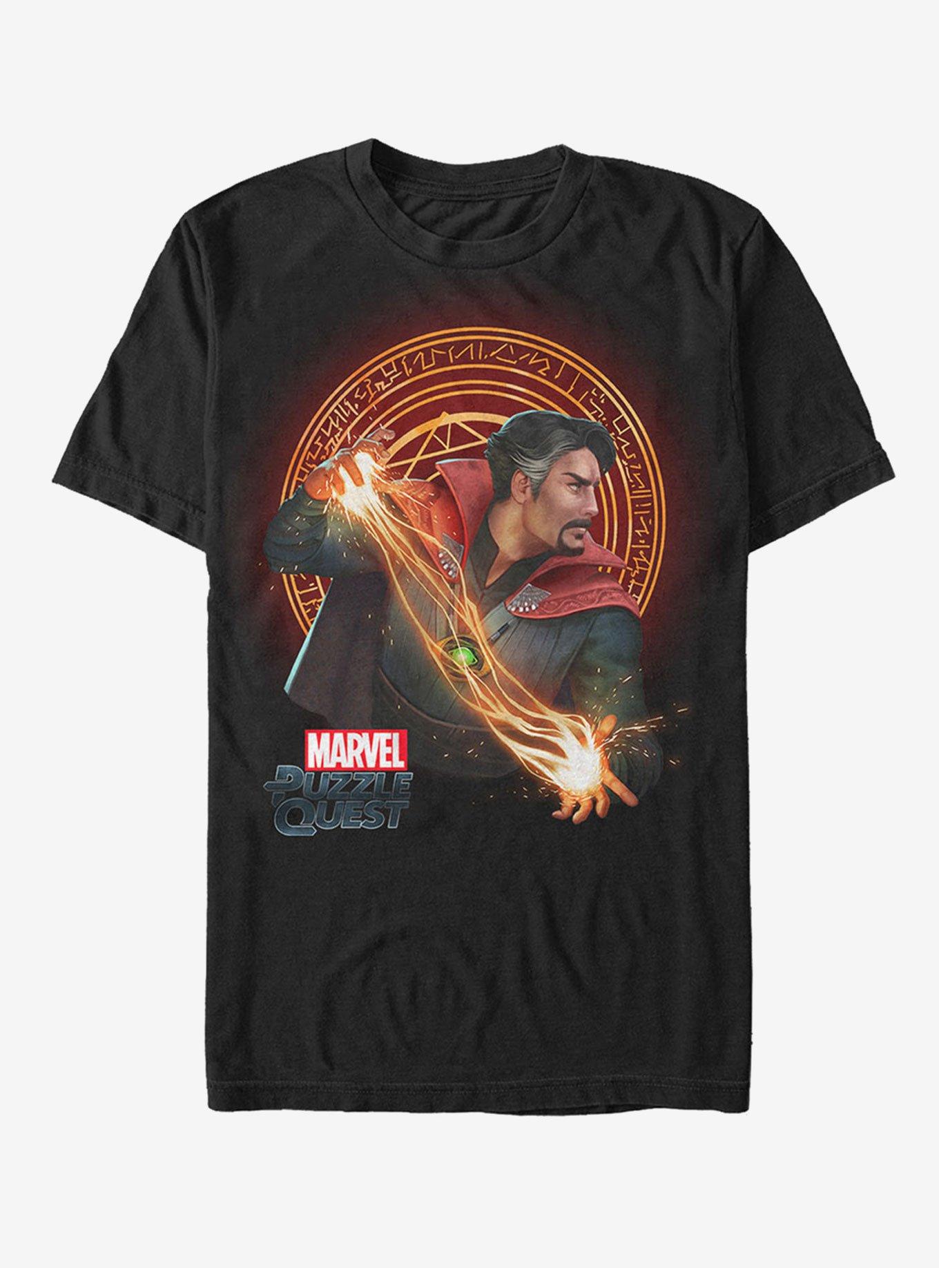 Marvel Puzzle Quest Doctor Strange Orb T-Shirt, BLACK, hi-res