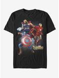 Marvel Strike Force Character Trio T-Shirt, BLACK, hi-res