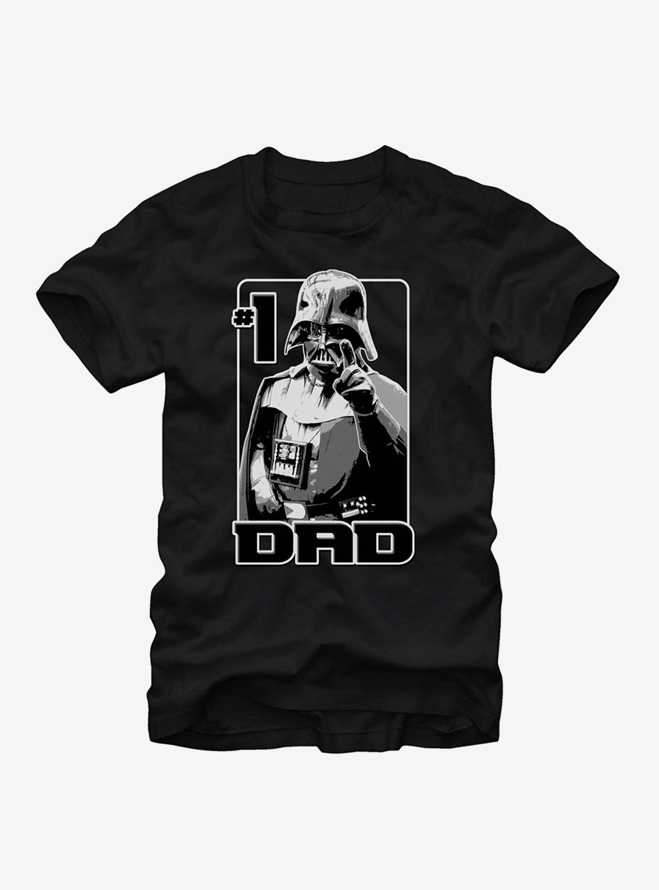 Star Wars Vader Number One Dad T-Shirt, , hi-res