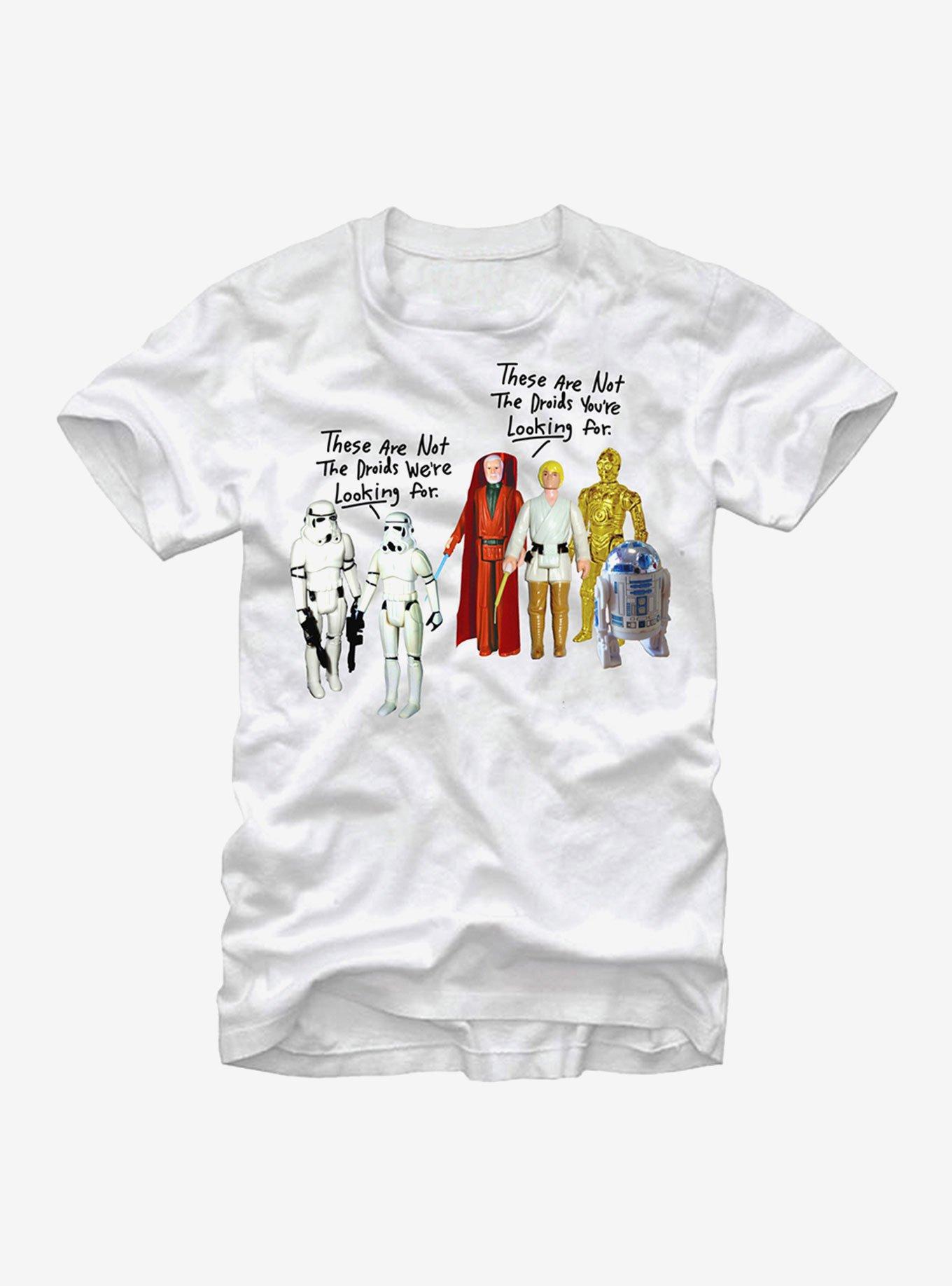 Star Wars Action Figures Not the Droids T-Shirt, , hi-res