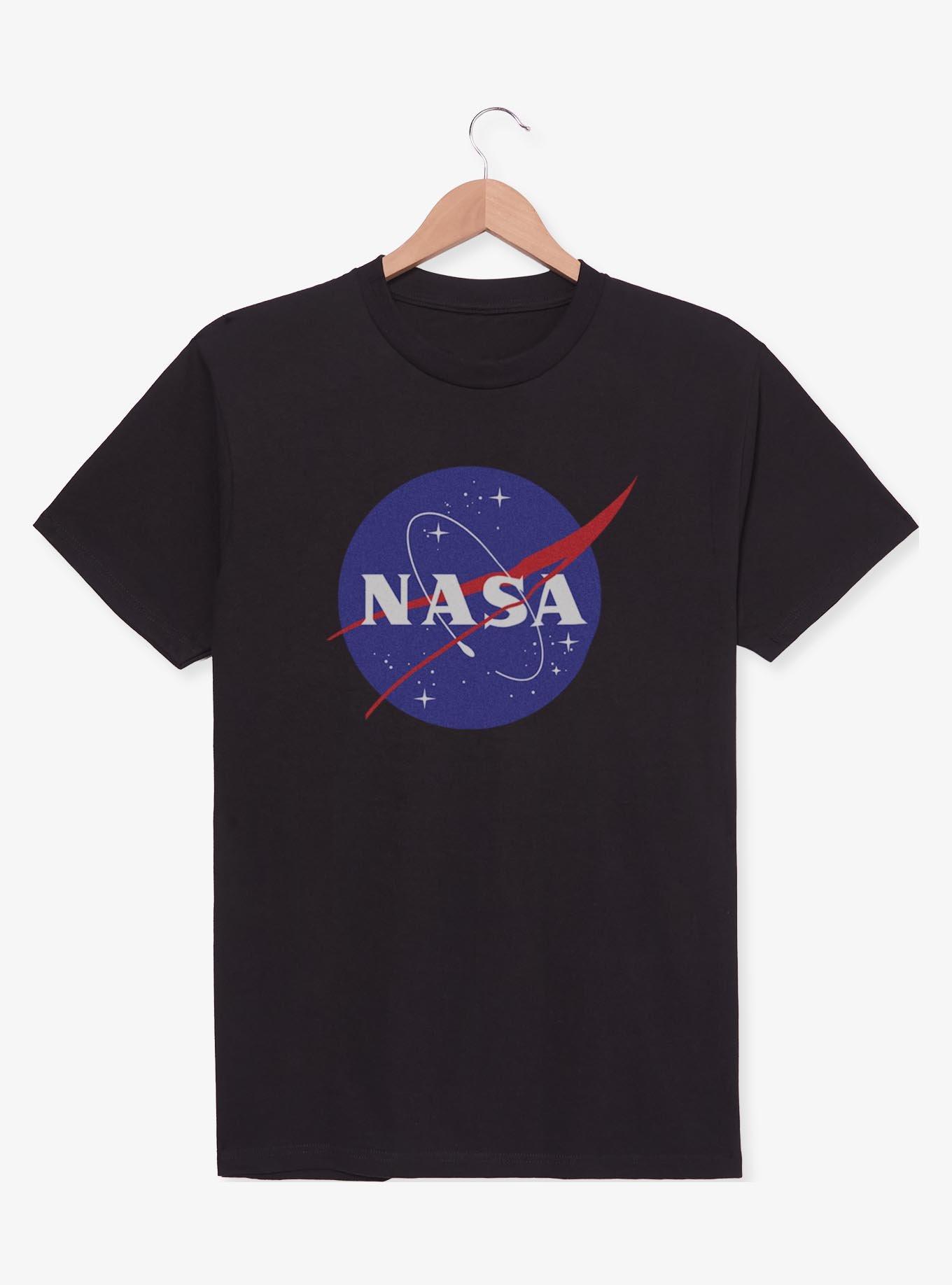 ☆NASA☆（感謝）/3 NASA Circle Logo T-Shirt - BLACK | BoxLunch