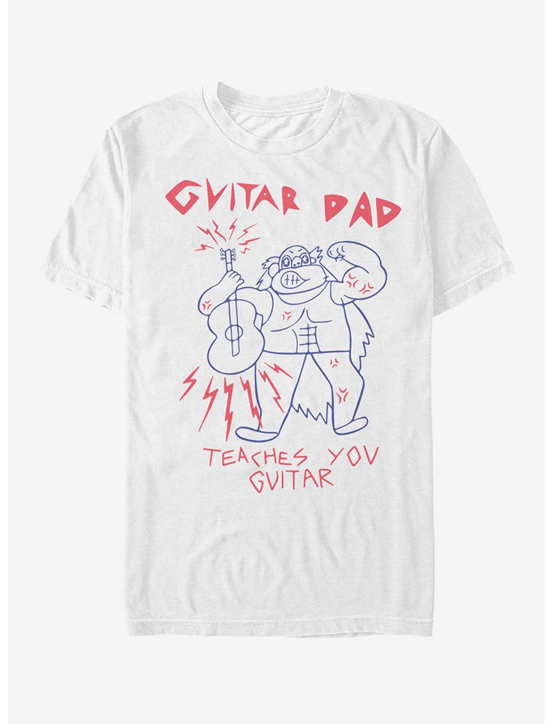 Steven Universe Guitar Dad Advertisement T-Shirt, WHITE, hi-res