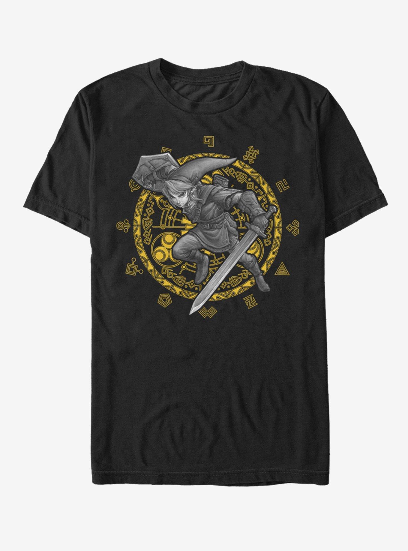 Nintendo Legend of Zelda Link T-Shirt, BLACK, hi-res