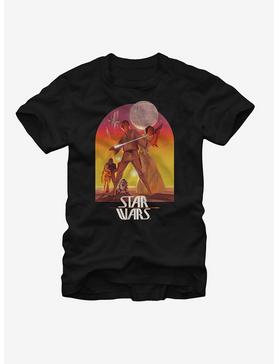 Plus Size Star Wars Ralph McQuarrie Luke and Leia T-Shirt, , hi-res