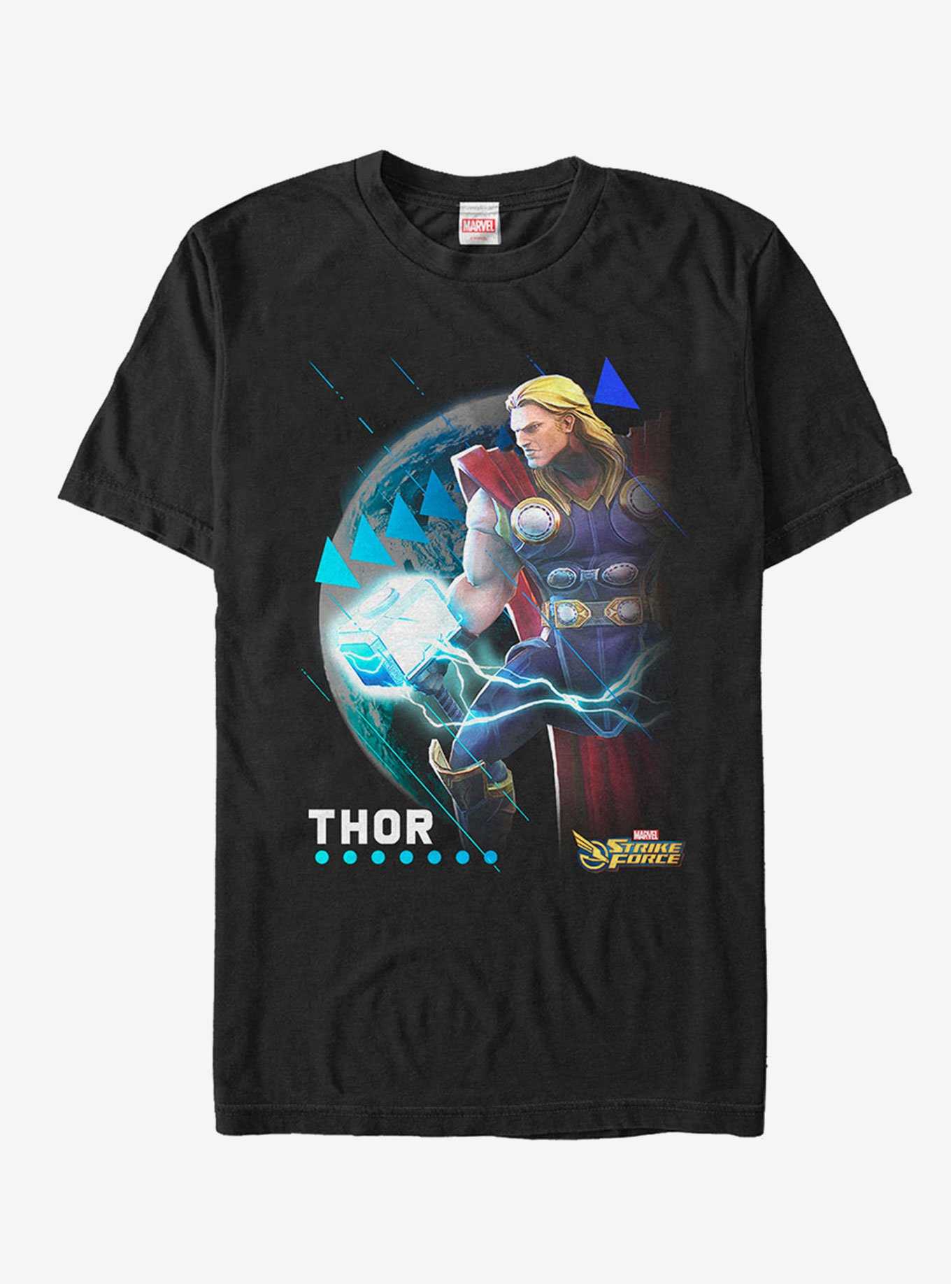 Marvel Strike Force Thor Pattern T-Shirt, , hi-res