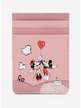 Loungefly Disney Mickey Mouse And Minnie Mouse Balloon Cardholder - BoxLunch Exclusive, , hi-res