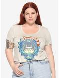 Her Universe Studio Ghibli My Neighbor Totoro Forest Guardians Girls T-Shirt Plus Size Hot Topic Exclusive, OATMEAL HEATHER, hi-res