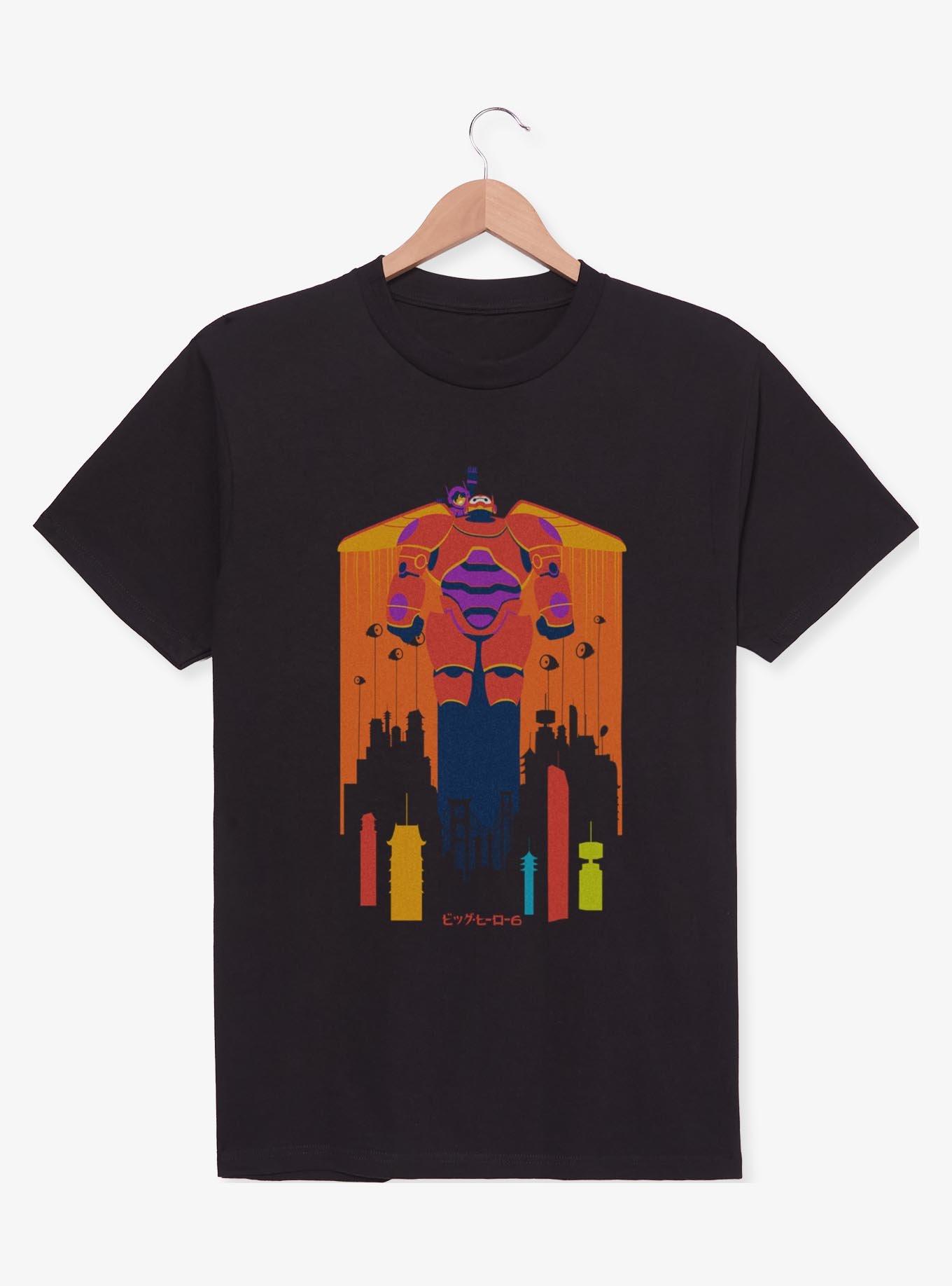 Disney Big Hero 6 Baymax and Hiro Fly T-Shirt