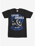 Marvel Captain America All Star Gym T-Shirt, BLACK, hi-res
