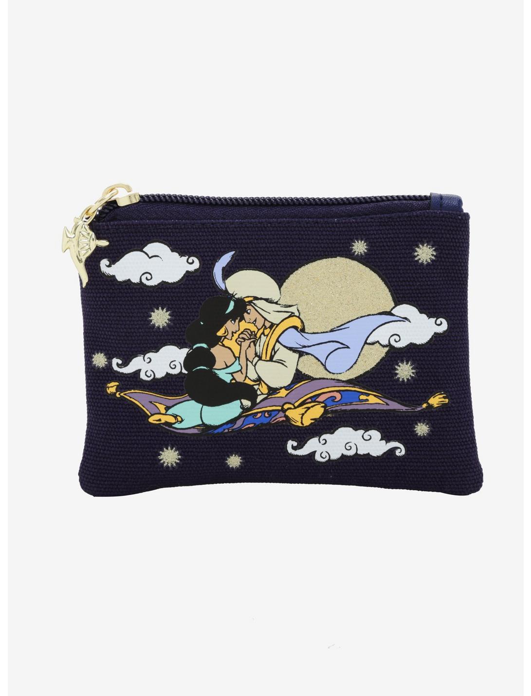Loungefly Disney Aladdin & Princess Jasmine A Whole New World Coin Purse Wallet 
