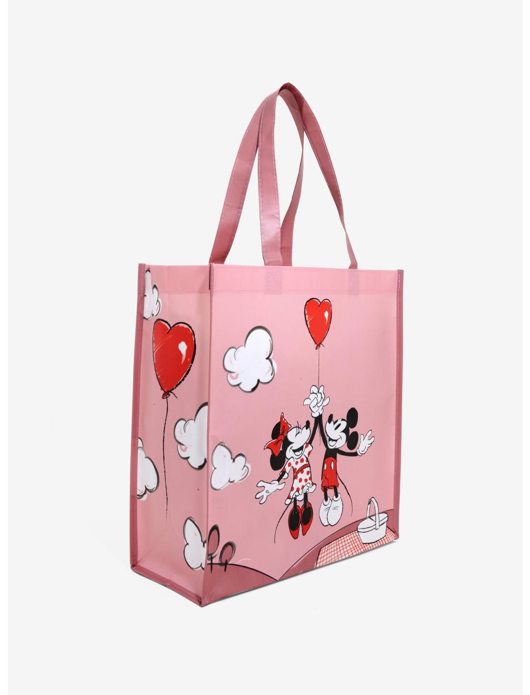 Loungefly Disney Mickey Mouse & Minnie Mouse Balloon Reusable Tote - BoxLunch Exclusive, , hi-res