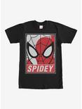 Marvel Spider-Man Portrait T-Shirt, BLACK, hi-res
