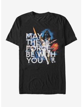 Star Wars A New Hope Force Be With You T-Shirt, , hi-res