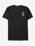Star Wars Yoda Faux Pocket T-Shirt, BLACK, hi-res