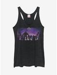 Marvel Future Fight Character Silhouette Girls Tank, BLK HTR, hi-res