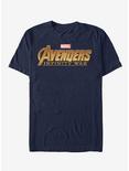 Marvel Avengers: Infinity War Classic Text T-Shirt, NAVY, hi-res