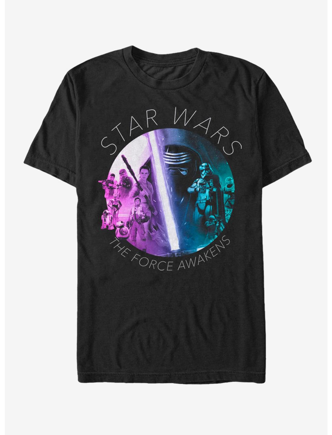 Star Wars Dark Side and the Light T-Shirt, BLACK, hi-res