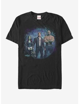 Plus Size Marvel Guardians of the Galaxy Vol. 2 Team Starry Sky  T-Shirt, , hi-res