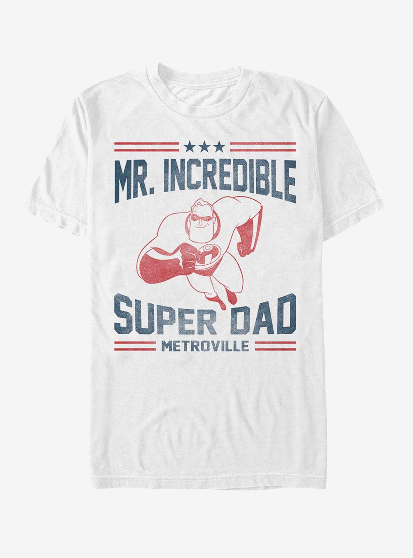 Disney Pixar The Incredibles Super Dad Metroville T-Shirt, , hi-res