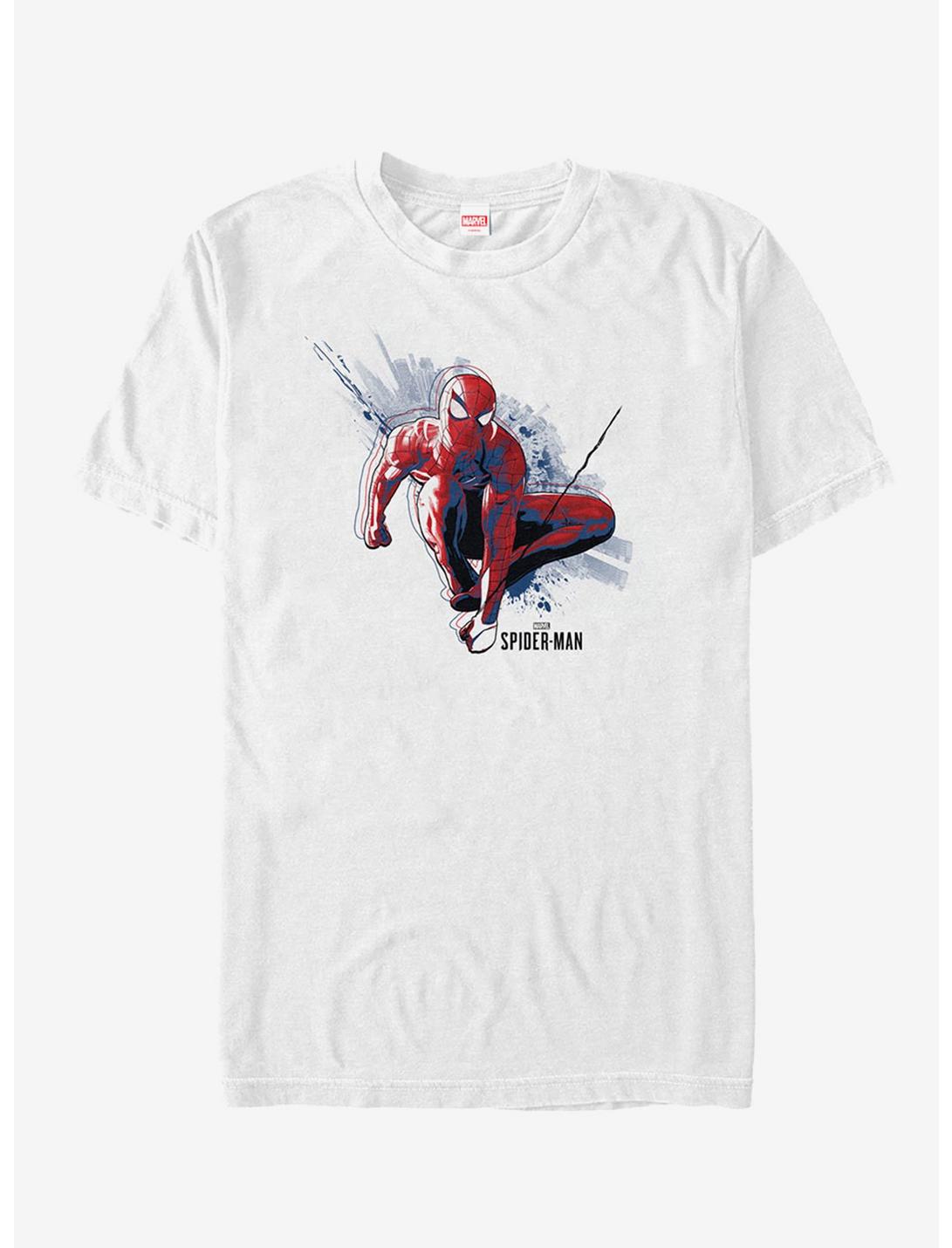 Marvel Gamerverse Spider-Man City T-Shirt, WHITE, hi-res