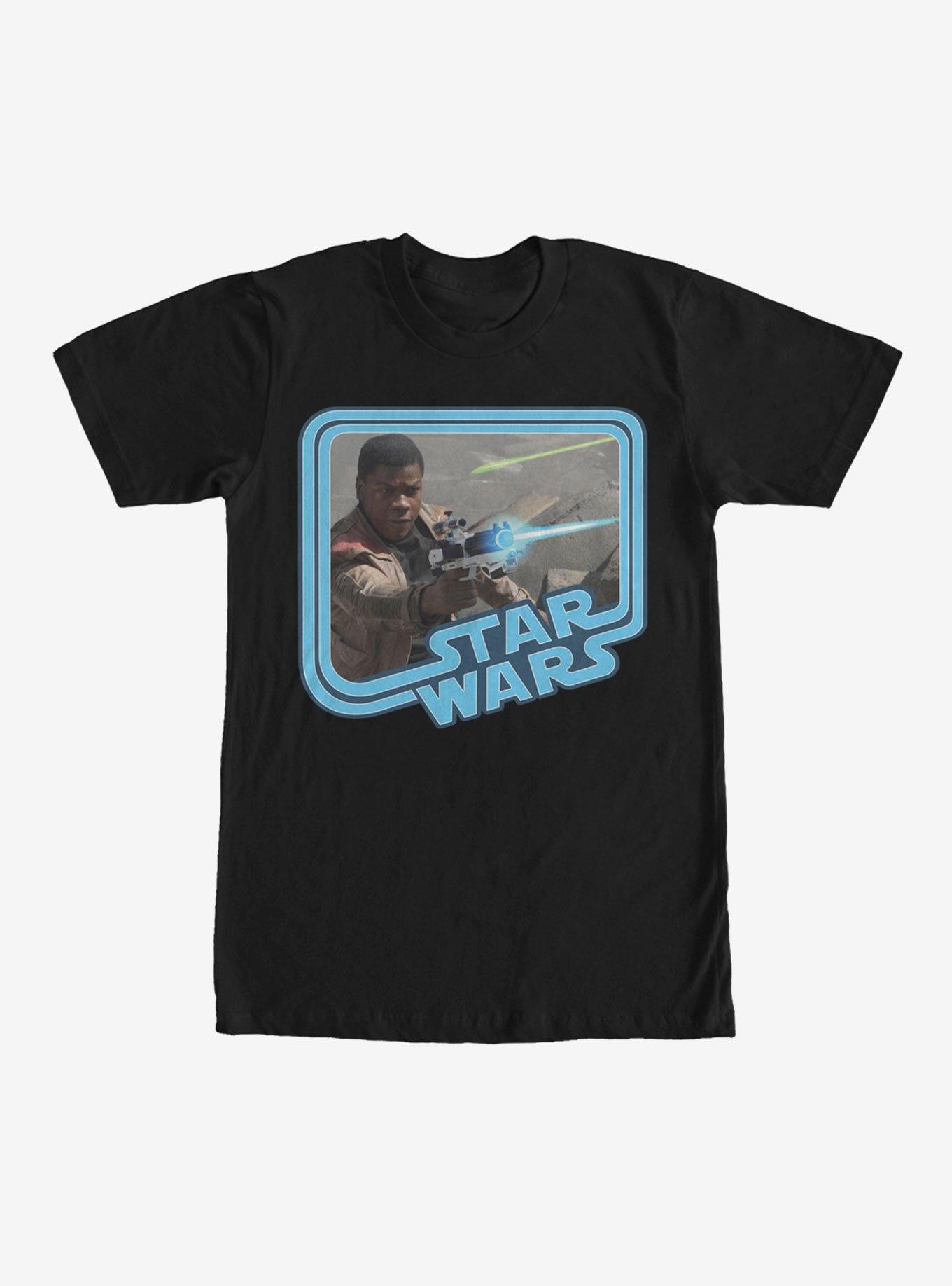 Star Wars Retro Finn T-Shirt, BLACK, hi-res