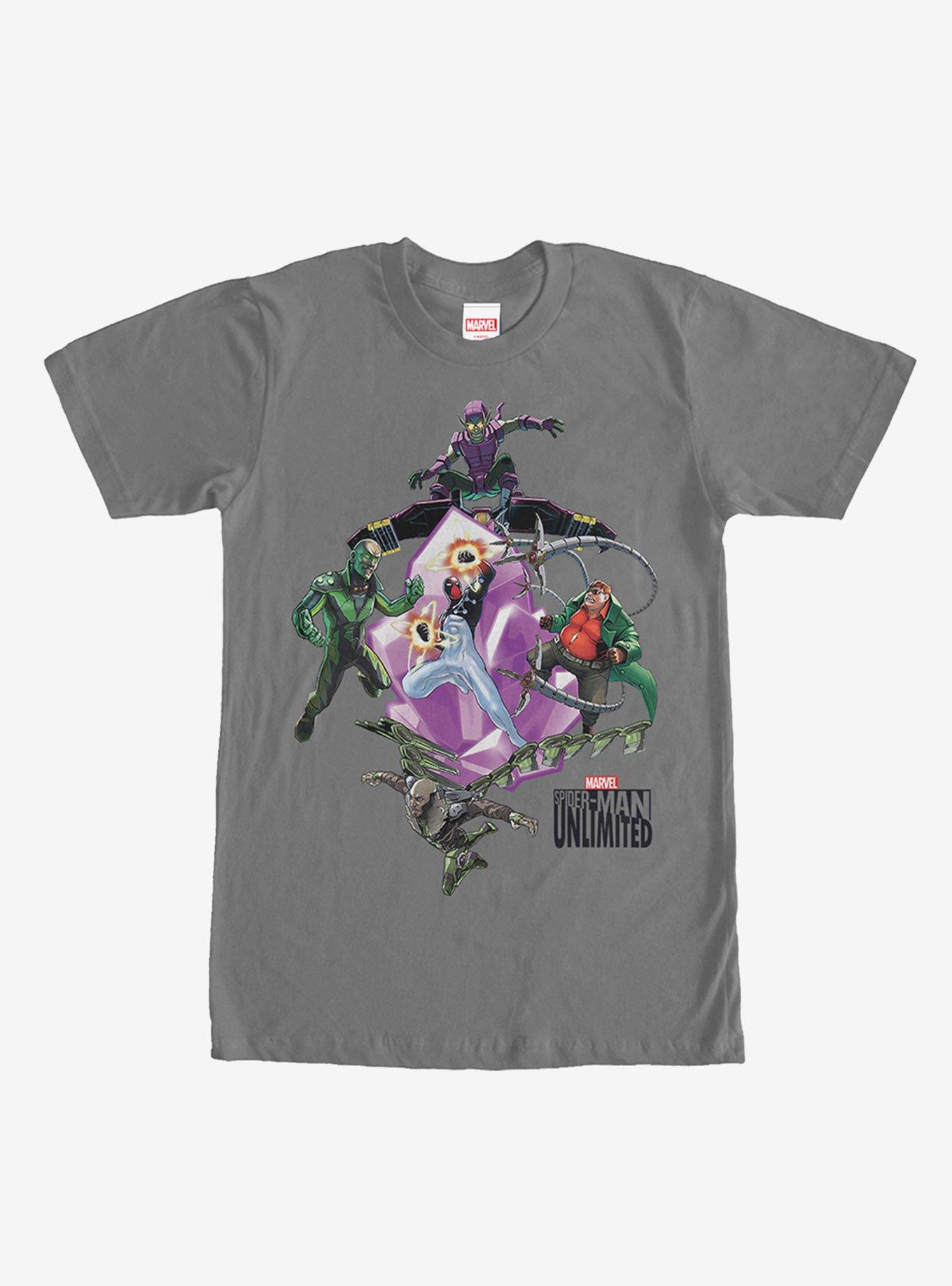Marvel Spider-Man Unlimited Villains T-Shirt, , hi-res