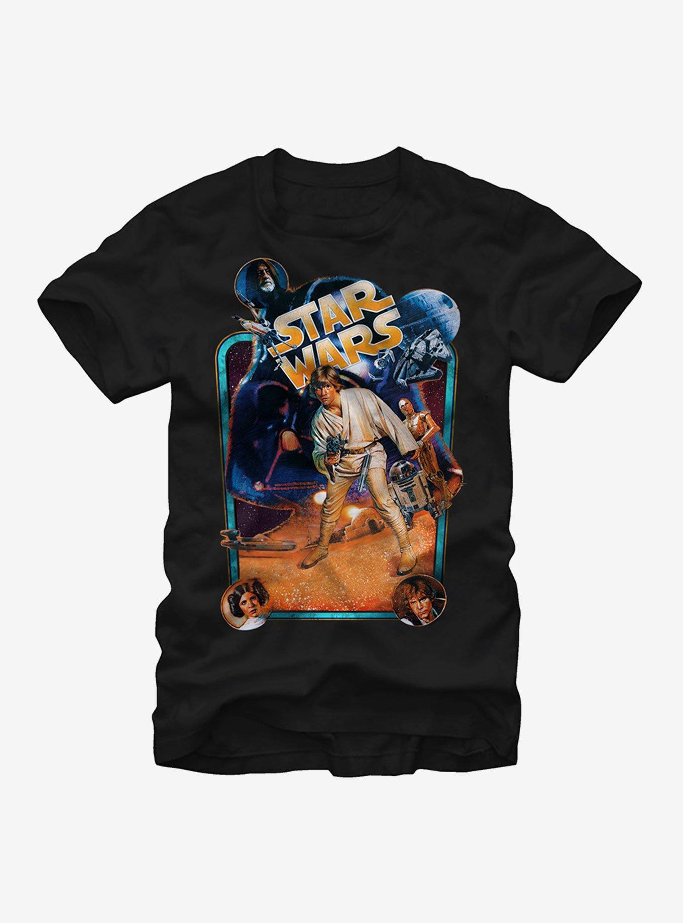 Star Wars Vintage Heroes T-Shirt, , hi-res