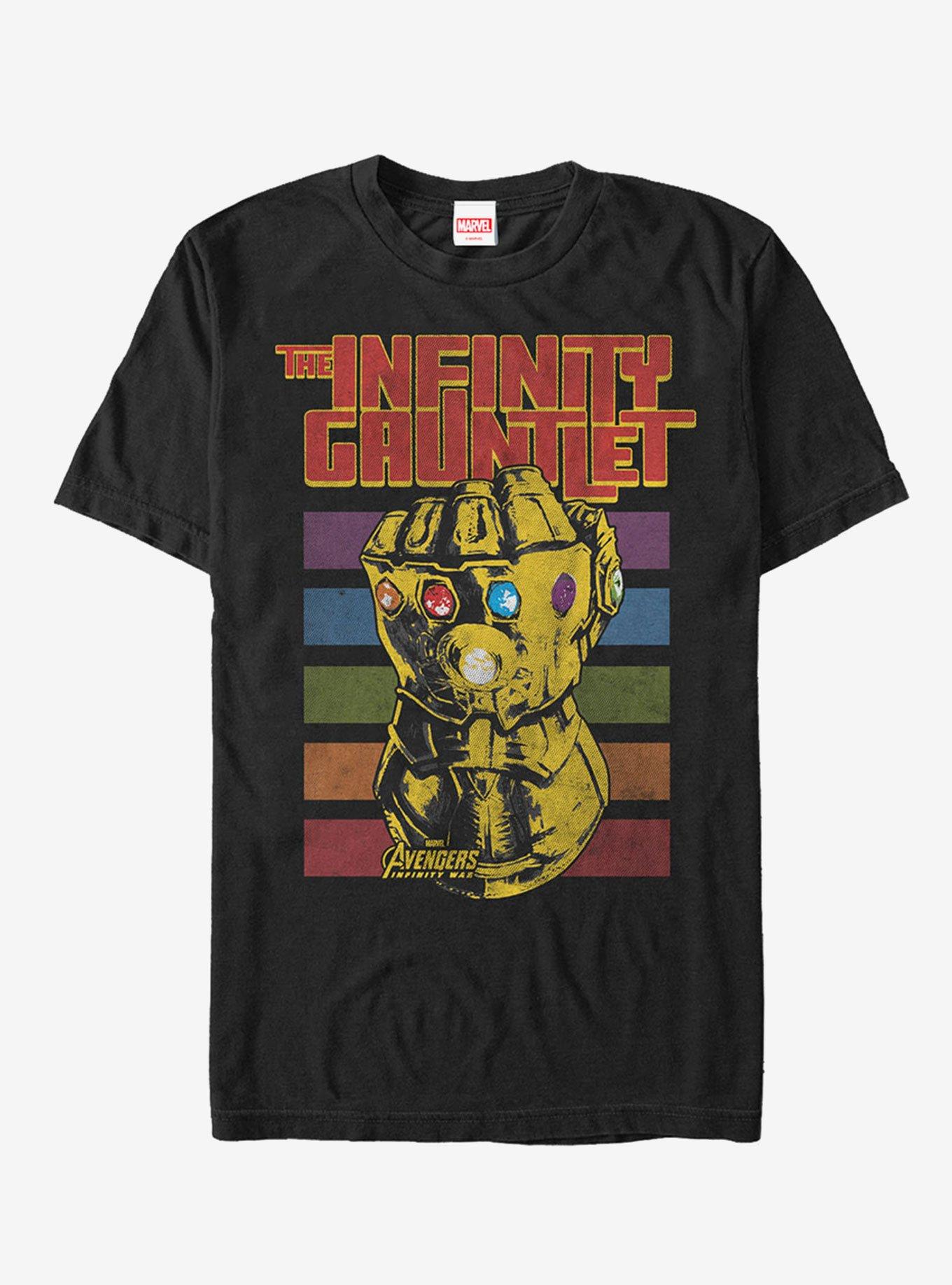 Marvel Avengers: Infinity War Rainbow Gauntlet T-Shirt, , hi-res