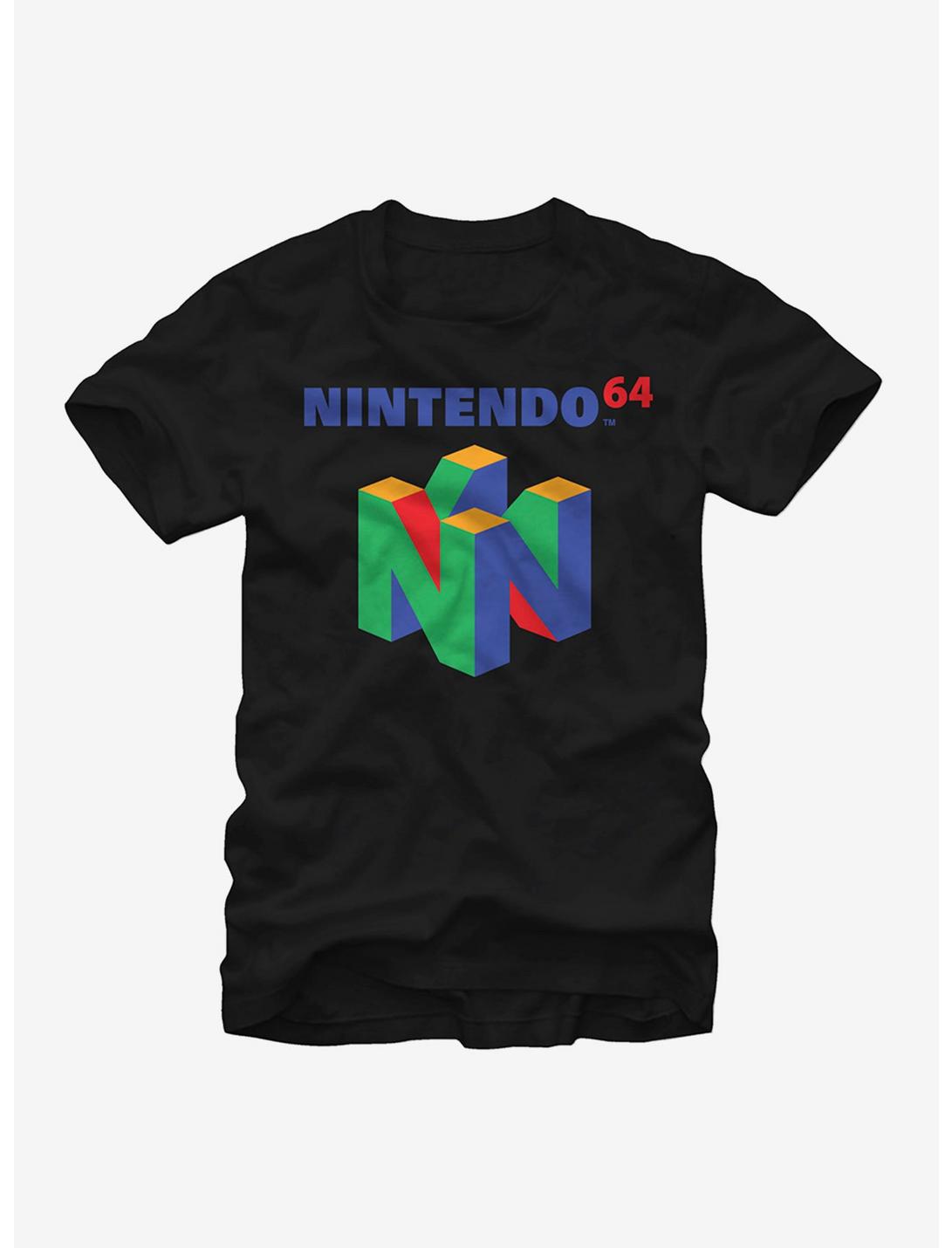 Nintendo Classic N64 T-Shirt, BLACK, hi-res