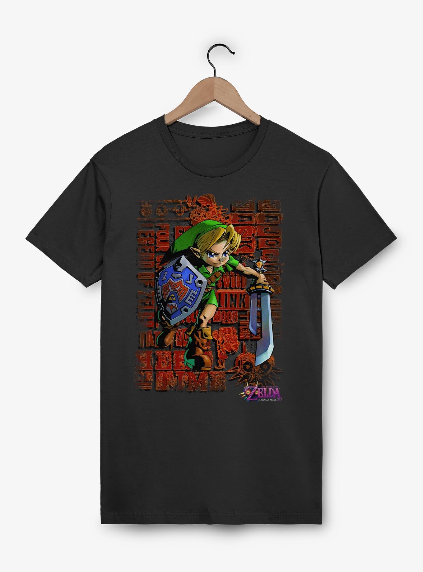 Nintendo Legend of Zelda Link Dash T-Shirt, BLACK, hi-res