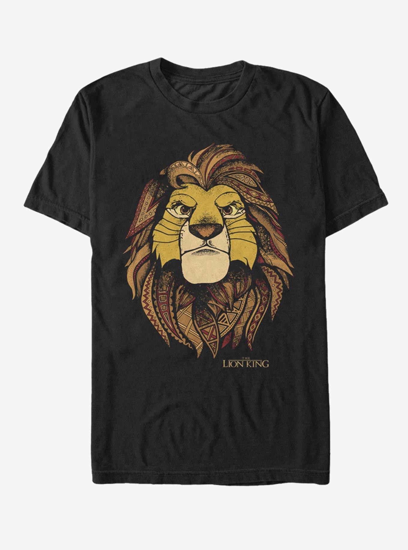 Disney Lion King Noble Simba T-Shirt, BLACK, hi-res