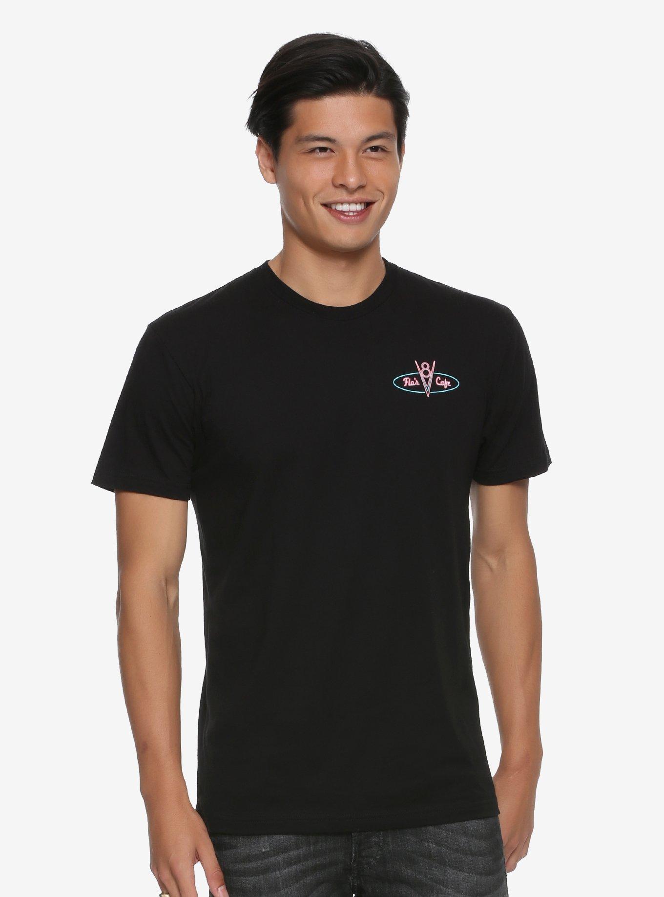 Disney Pixar Cars Flo's V8 Cafe T-Shirt, BLACK, hi-res