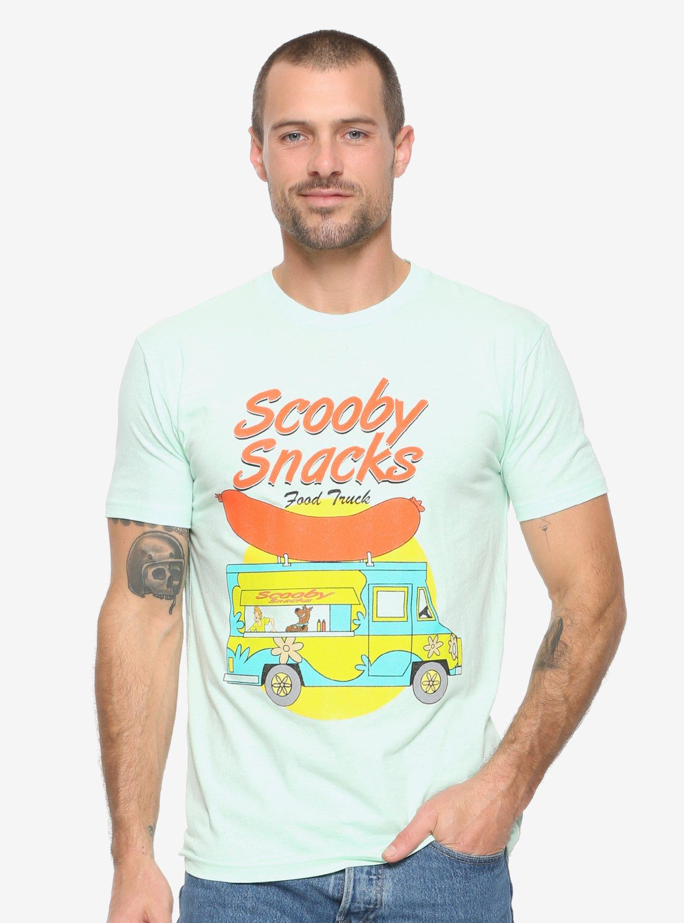 Scooby-Doo Scooby Snack Truck T-Shirt - BoxLunch Exclusive, GREEN, hi-res