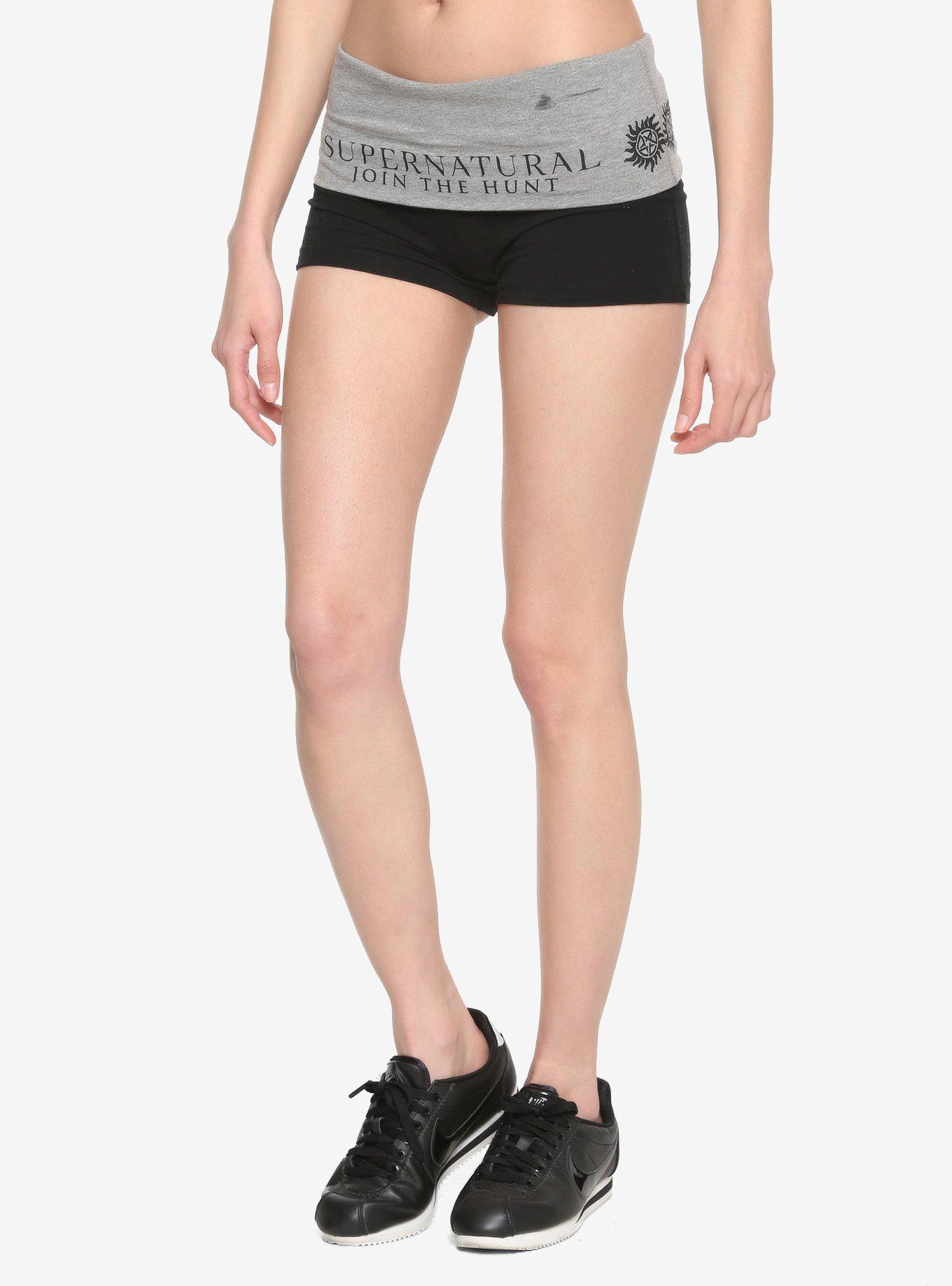 Supernatural Join The Hunt Girls Soft Shorts