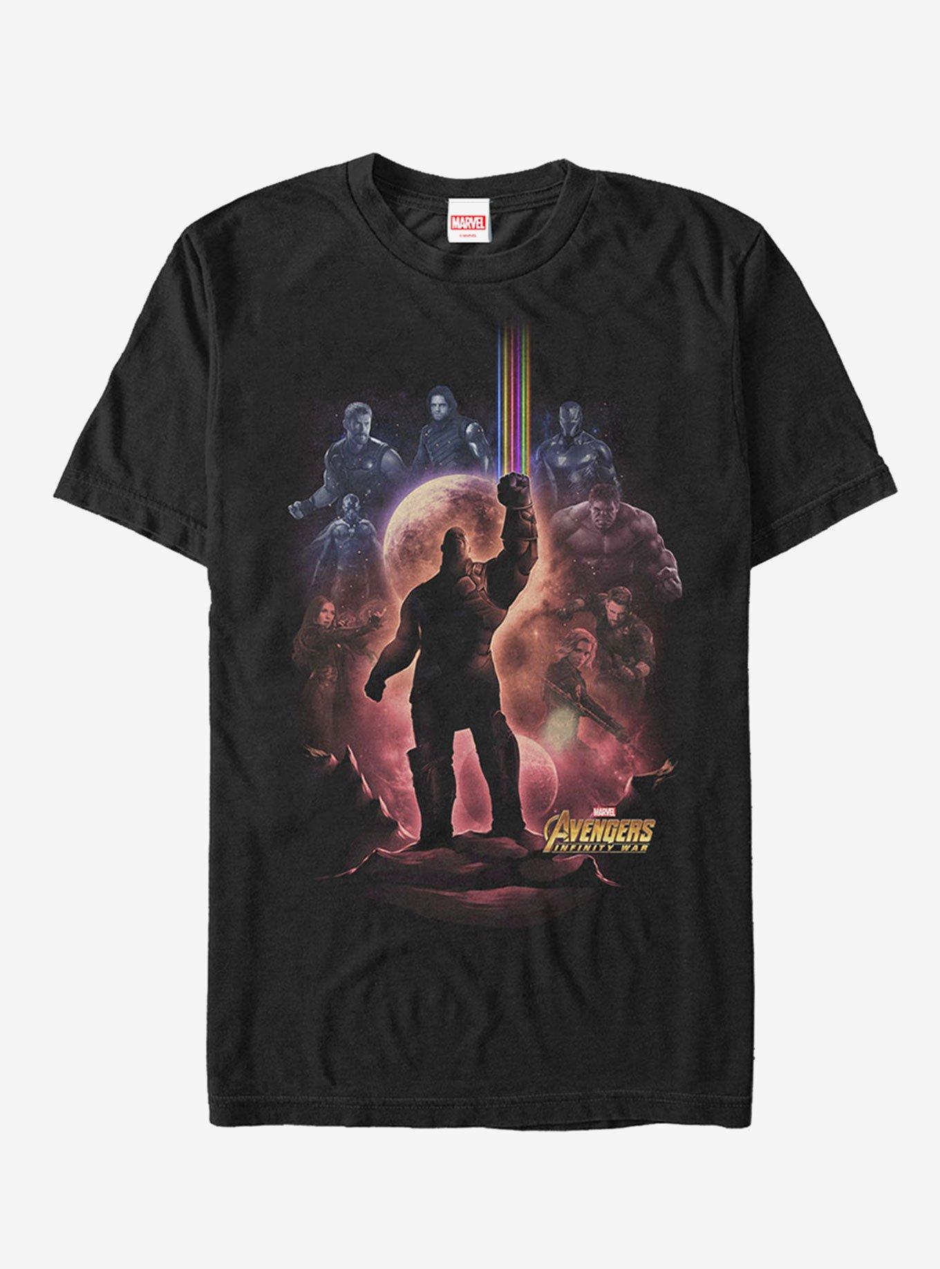 Marvel Avengers: Infinity War Thanos Destruction T-Shirt, BLACK, hi-res