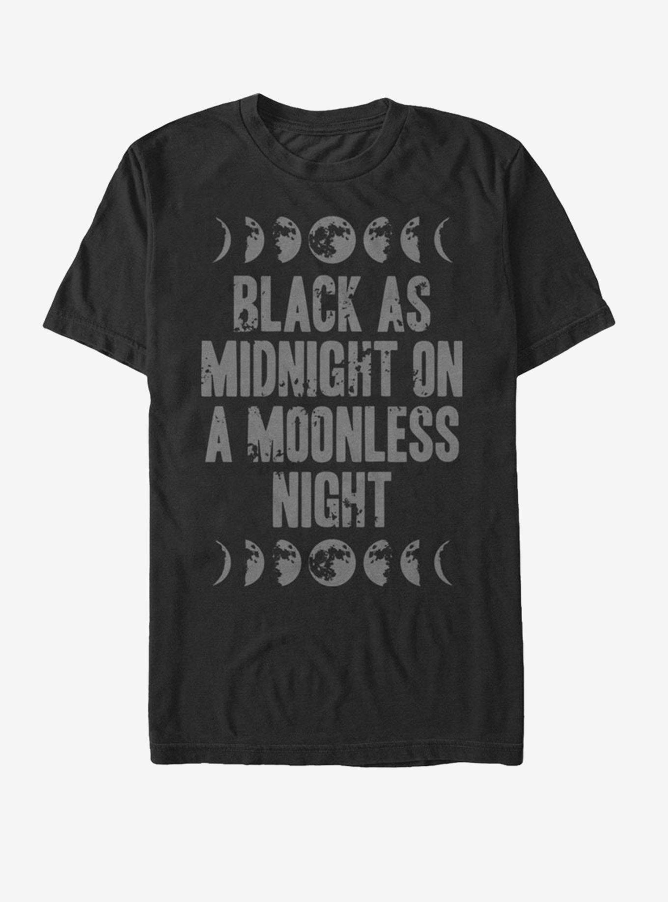 Twin Peaks Coffee Midnight on Moonless Night T-Shirt, BLACK, hi-res