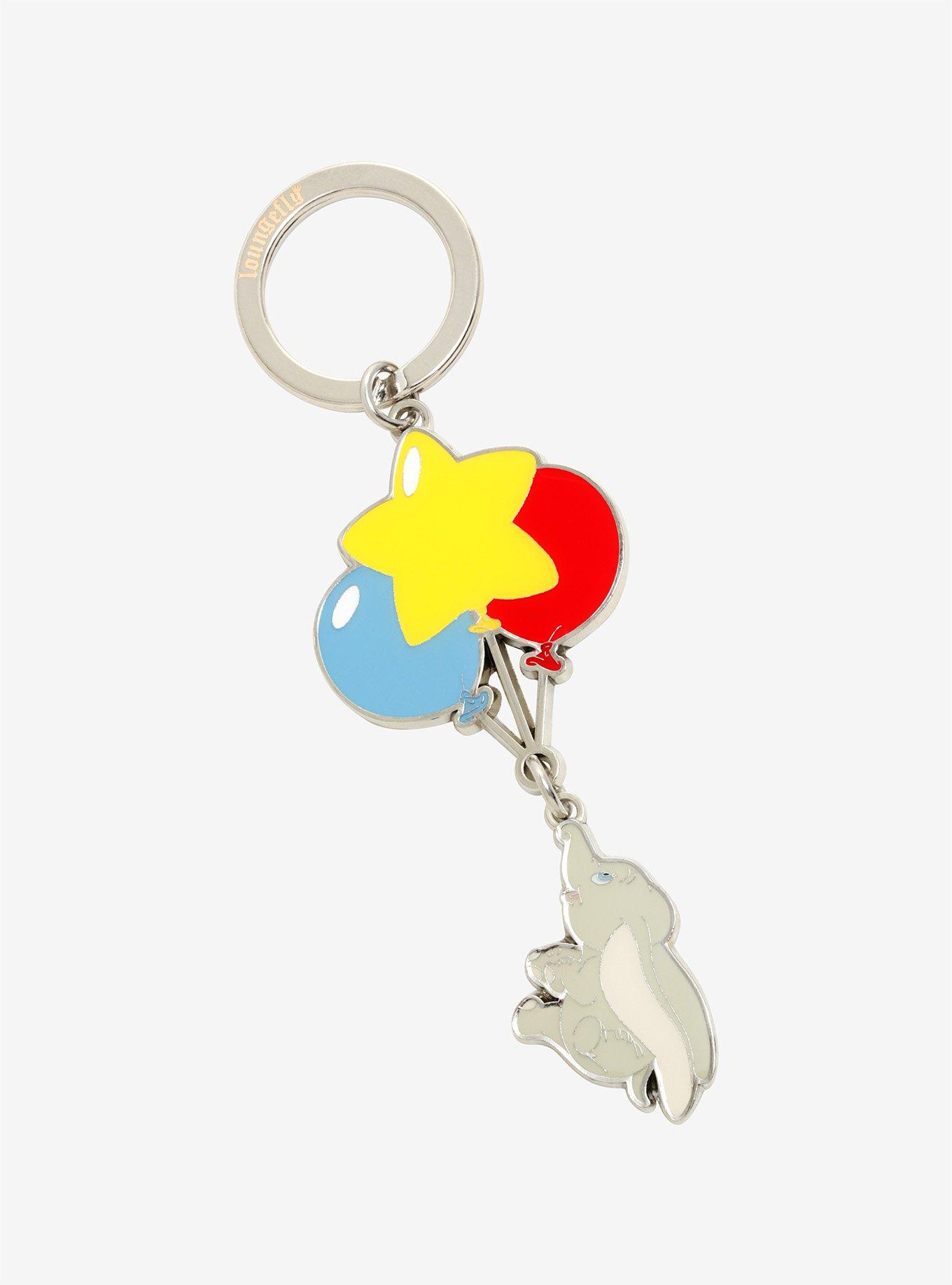 Loungefly Dumbo Balloon Key Chain - BoxLunch Exclusive, , hi-res