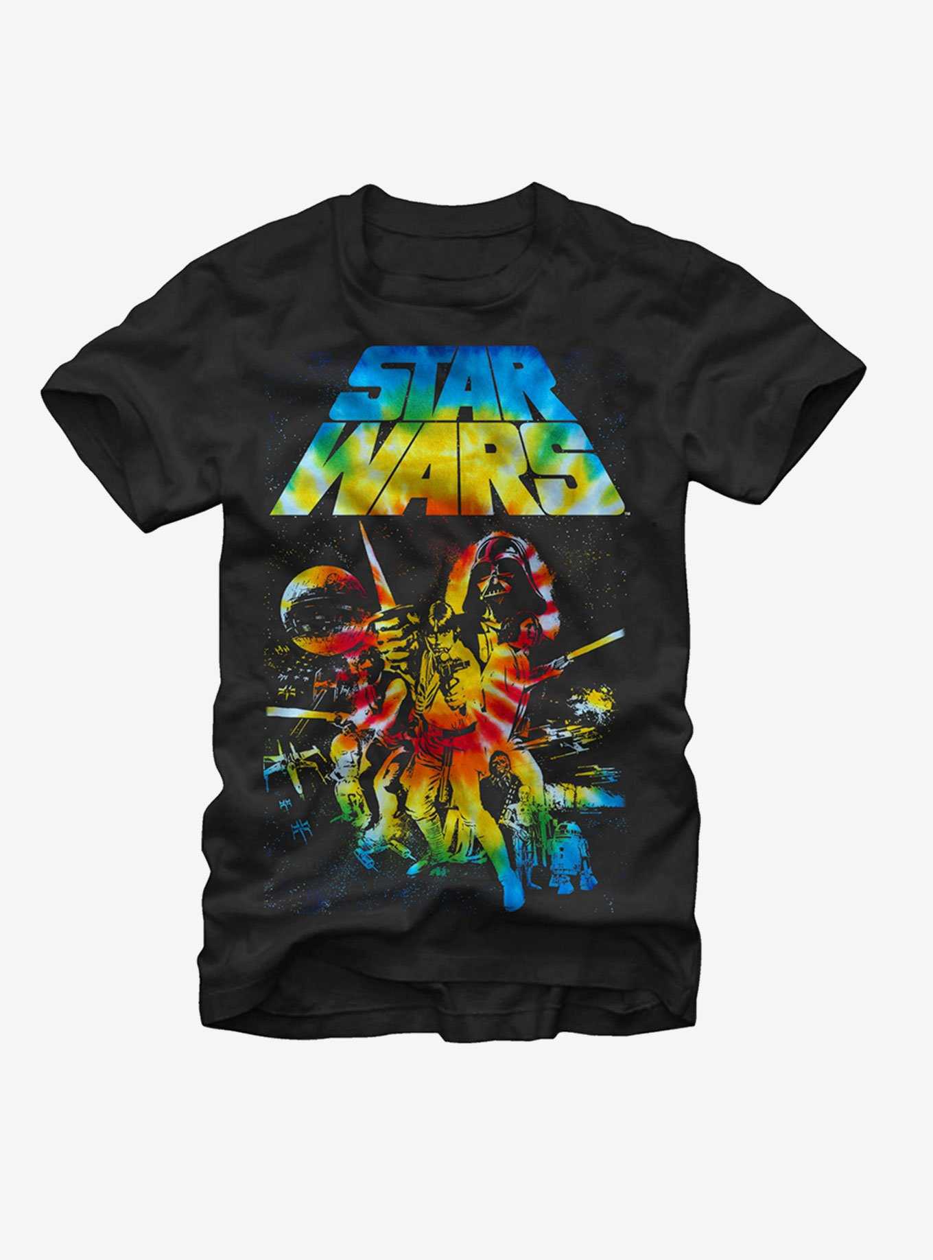 Star Wars Classic Tie-Dye Poster T-Shirt, , hi-res