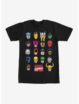 Plus Size Marvel Hero Portrait Bingo T-Shirt, , hi-res