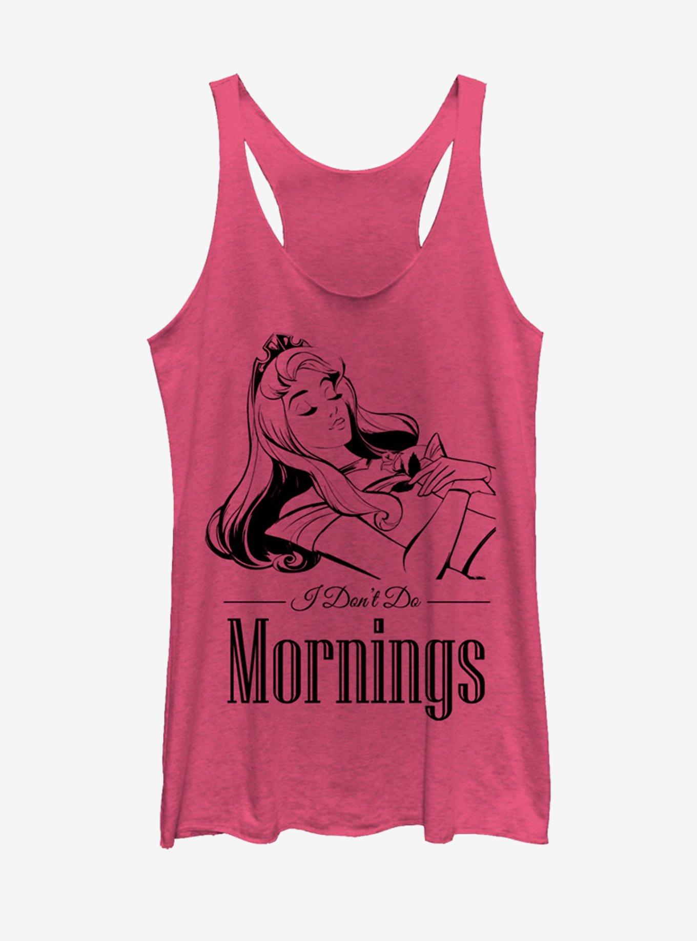 Disney Sleeping Beauty Aurora Don't Do Mornings Girls Tank, , hi-res