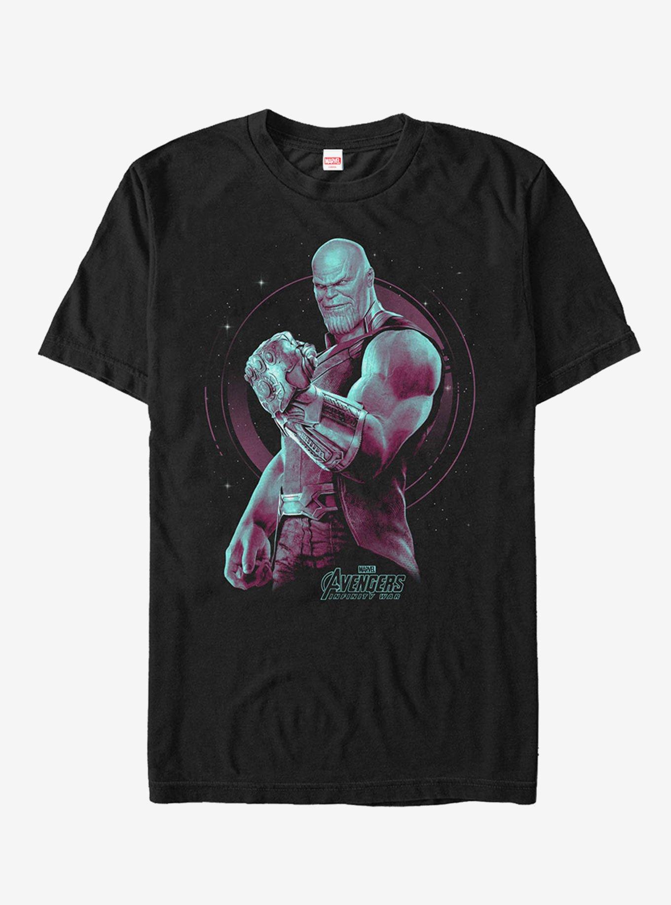 Marvel Avengers: Infinity War Thanos Galaxy T-Shirt, BLACK, hi-res