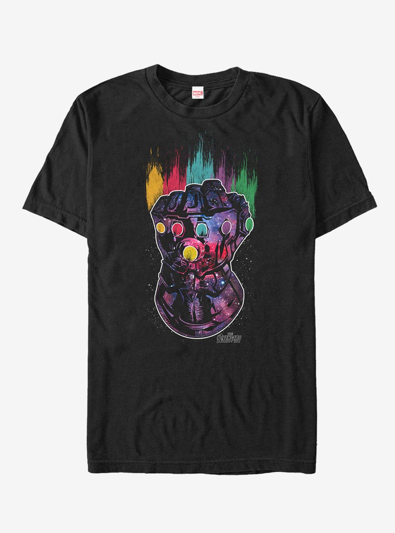 Marvel Avengers: Infinity War Rainbow Streak Gauntlet T-Shirt, , hi-res